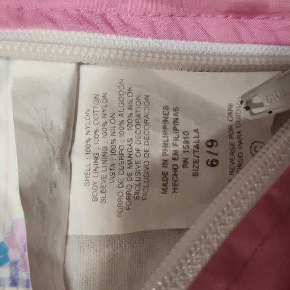 Vintage 80s Weather Tamer Baby Girl Jacket, Size 6-9months - Picture 5 of 5